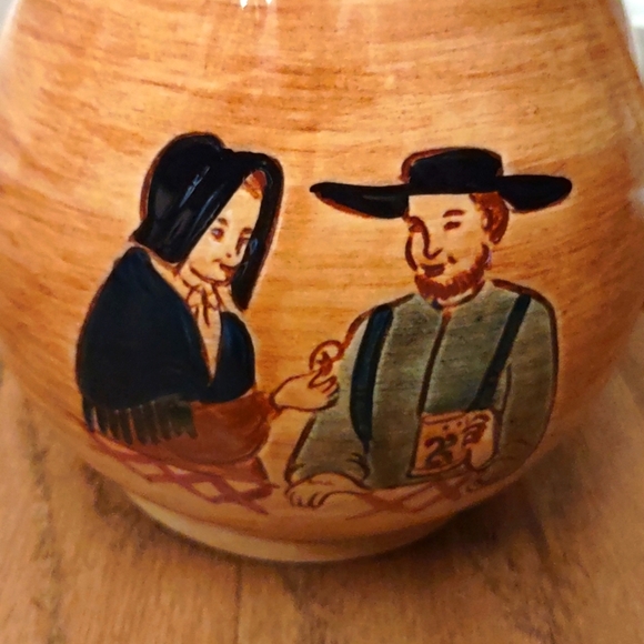 Vintage Pennsbury Pottery Amish Pitcher - Picture 2 of 8